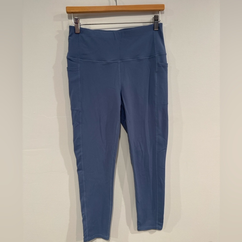 Skechers Los Angeles Blue High-Waist Pocket Leggings Women’s Size M